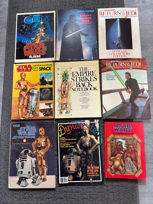 Star Wars Empire Strikes Back Return Of The Jedi Book Lot (9)