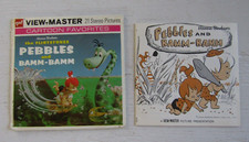 Vintage 1964 GAF View-Master 3 Reel Set Pebbles  Bamm-Bamm B 520 w/ Storybook