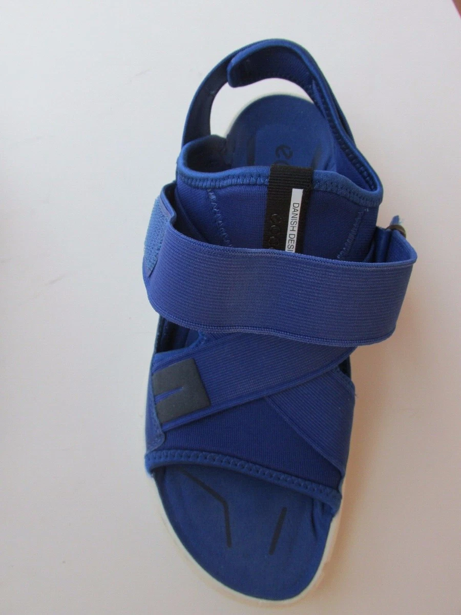 ECCO Blue Intrinsic Sandals Lightweight Stretchable Elastic Women&#039;s 39 | eBay