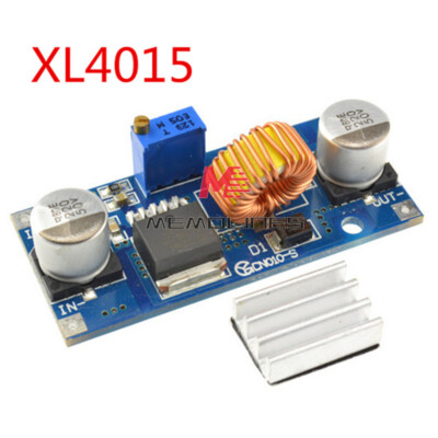 1/5/10PCS 5A 4-38V XL4015 DC-DC Step-Down 4-38V Power Supply Module LED Lithium
