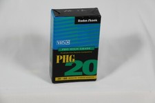 RADIO SHACK PRO HIGH GRADE PHG 20 VHS-C 20-60 MINUTE VIDEOCASSETTE - NEW SEALED