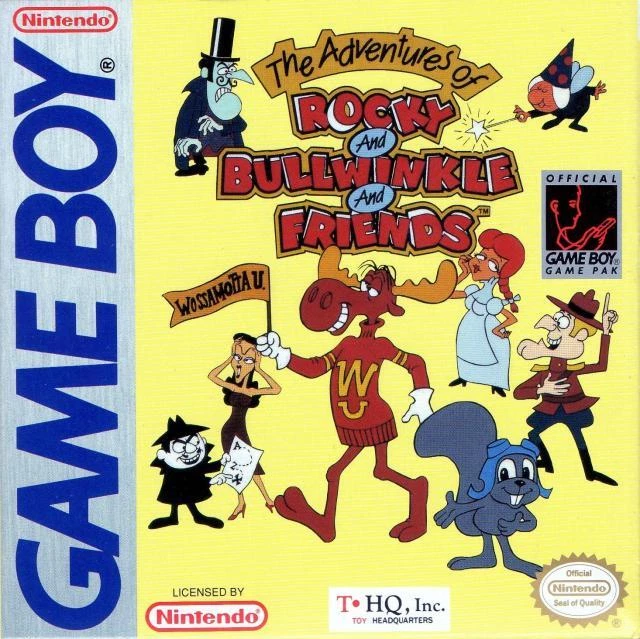 Adventures Of Rocky Bullwinkle Nintendo Game Boy Gbc