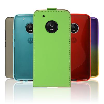 Schutzhülle für LENOVO MOTO G5 und G5 PLUS Cover Case Tasche + 2 Schutzfolien