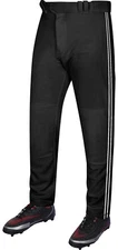Exxact Sports Proline Full Length Men's Baseball Pants with Stripes, Open Bottom