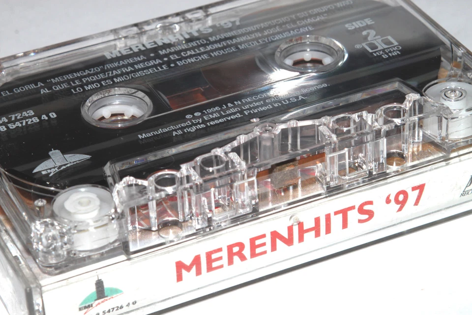 MerenHits '97 (Cassette Tape 1996) Merengue Bachata 1990s 90s PLAY TESTED - Image 3 of 4