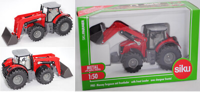 Siku Farmer 1985 Massey-Ferguson 8690 Dyna-VT mit Frontlader, 1:50
