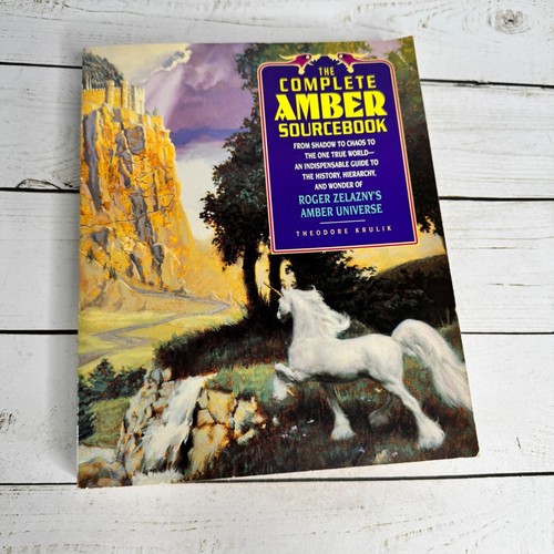 The Complete Amber Sourcebook Roger Zelazny Universe 1996 Avon Books Vtg - Imagen 2 de 5