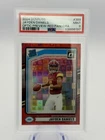 Jayden Daniels PSA 9 Red Pandora Optic Preview 2024 Donruss Rated Rookie RC