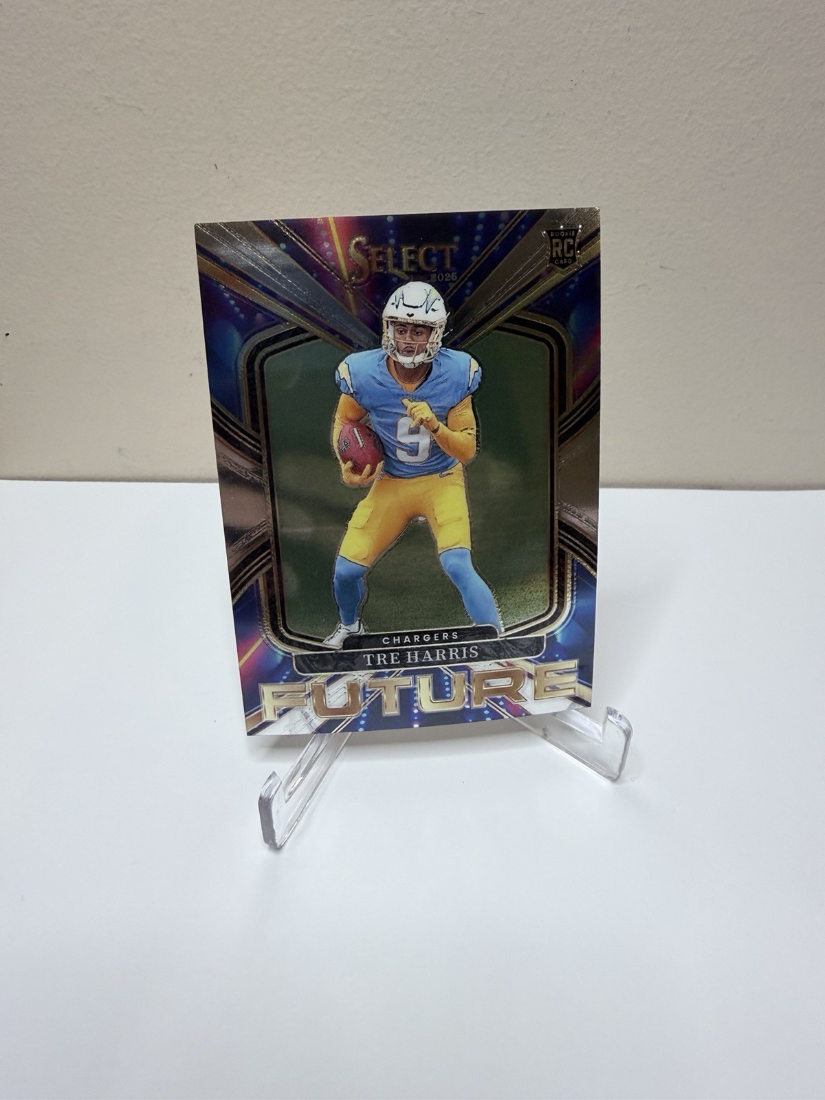 2025 Panini Select Tre Harris RC #14 Select Future Los Angeles Chargers