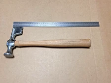 Vintage WAL-BOARD Drywall Hatchet Sheetrock Hammer Wallboard Tool Wood Handle US