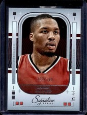 2025-26 Panini Signature Series Damian Lillard #/199 Trail Blazers