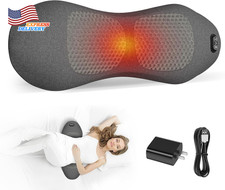 Smooth Spine Triple Fusion Heated  Vibration  Traction Back Massager FREE SHIP