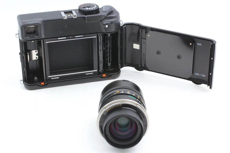 MINT+++ w/ Hood" Mamiya 7II Black 6x7 Film Camera Body N 65mm f/4 L Lens - Image 4 of 4