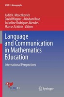 Language And Communication In Mathematics Education International Perspectives