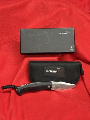 NEW Boker Plus Kerberos Knife - 3.39'' Satin Blade  01BO266