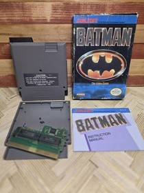Batman: The Video Game Nintendo NES, 1990, Complete in Box