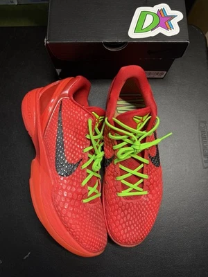 Size 11.5 - Nike Kobe 6 Protro Low Reverse Grinch FV4921-600 Men’s, With Box - image 1 of 4