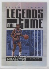 2020 Panini NBA Hoops Legends of the Game Silver /199 Isiah Thomas #56 HOF 1j5e