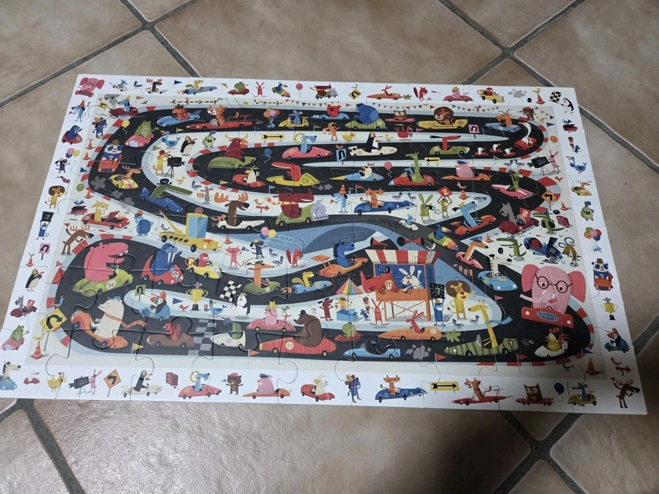 Puzzle Observation - Straße Der Tiere 54 Teile - Bild 3 von 3