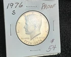 2 pcs Half Dollar Silver –PROOF– 1944 Walking Liberty and 1776-1976 Kennedy