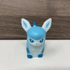 Vintage Pokemon Bandai Figure Glaceon Finger Puppet 2007 Toy Plastic Nintendo