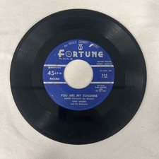 Andre Williams (Mr. Rhythm) 45 RPM - You Are My Sunshine / Mean Jean - 7