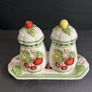 Bougeoir Villeroy & Boch, Porcelaine, Multicolore, Thème Noël/Winter, Lapins Et Cupcakes, Neuf