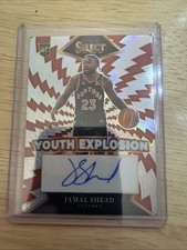 2024-25 Panini Select - Youth Explosion Signatures Jamal Shead #YE-JML (AU, RC)