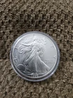 1992 American Silver Eagle 1 Troy Oz. .999 Fine One Dollar Coin BU