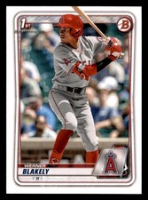 2020 Bowman Draft Werner Blakely #BD-128 FBC Los Angeles Angels