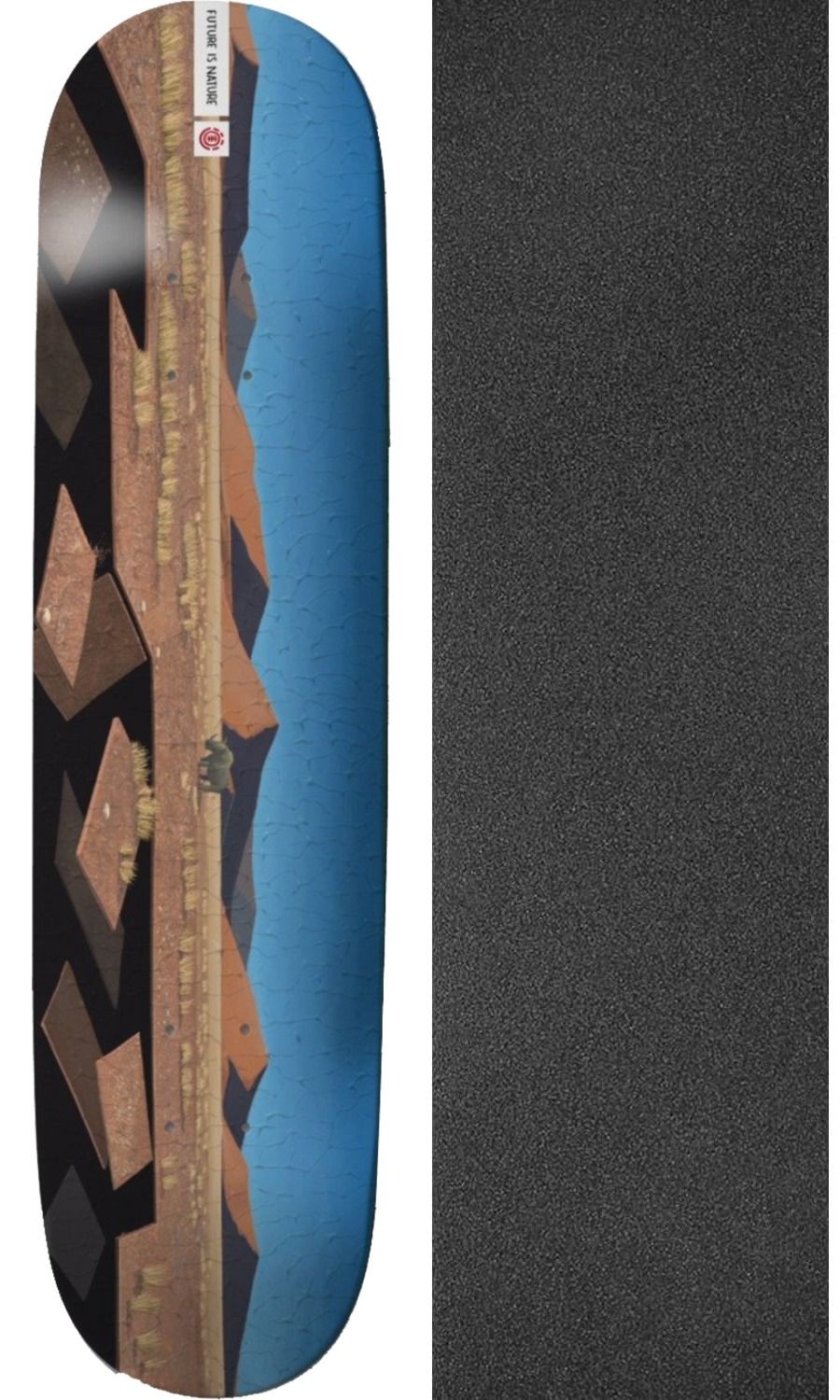 Landscape Africa 8.25" Skateboard Deck + Griptape
