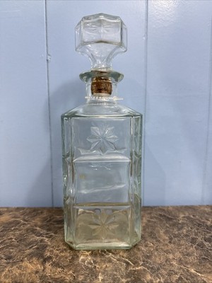 Walker's Bourbon Bottle Square Star 1976