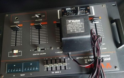 Vestax PMC-10 Mk2 DJ Mixer Rare Vintage Model Tested Works Great