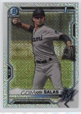2021 Bowman Chrome Prospects Mega Box Mojo Refractor Jose Salas #BCP-110 6x9