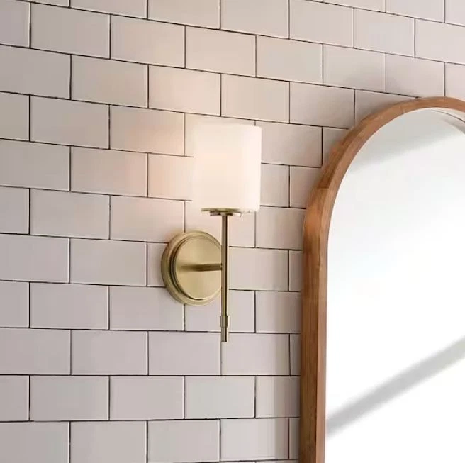 НОВЫЙ БРА НАСТЕННОЕ KICHLER ALI 1 СВЕТЛОЕ, МАТОВАЯ НАТУРАЛЬНАЯ ЛАТУНЬ - 52505BNB - Изображение 4 из 4