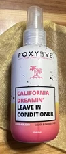 Foxybae California Dreamin’ Leave In Conditioner 12-In-Blend 6 Fl Oz New