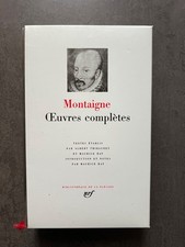 LA PLÉIADE     MONTAIGNE       OEUVRES  COMPLÈTES        1995