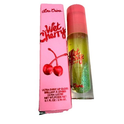 Lime Crime Wet Cherry Ultra-Shiny Lip Gloss - Cherry Slime Full Size 3 ML