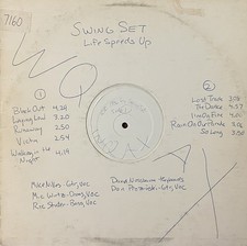 Swing Set Life Speeds Up Vinyl LP 1986 Blackberry Way White Label Test Press