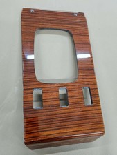 Pour Mercedes-Benz R107 Cadre De Levier Zebrano Couvercle Central 3 Boutons