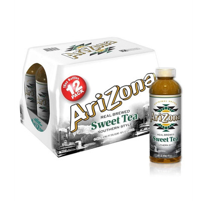 AriZona Sweet Tea Southern Style 16 fl oz Bottles 12 Pack Iced Tea Pantry