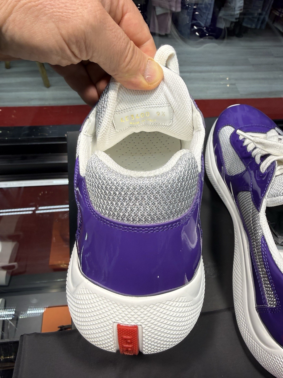 PRADA Men's Sneakers Size 10.5 thumbnail 5