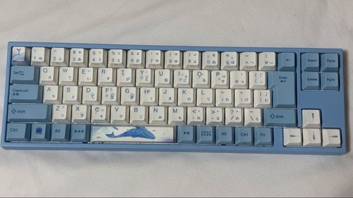 Varmilo 73 Sea Melody JP TKL Jasmine Switch Keyboard Used Tested