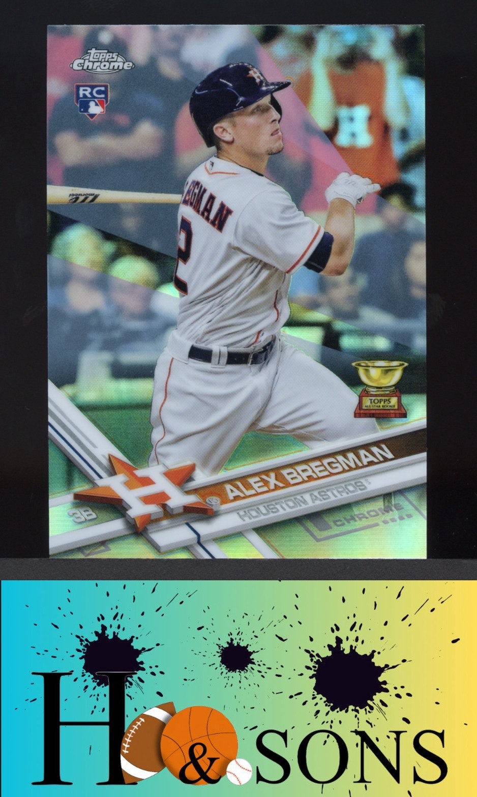 2017 Topps Chrome #9 Alex Bregman Refractor