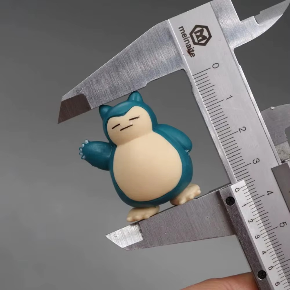 5 Pcs Mini Snorlax Figures Set - Snorlax Toys - Cute Snorlax Decorations Pokemon