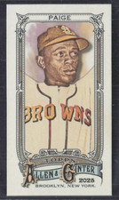 2025 Topps Allen & Ginter Mini A&G Back #57 Satchel Paige - St Louis Browns MINT