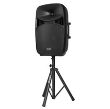 2 X 15 in Speakers Portable PA System 2000W Mixer Bluetooth Mic DJ Party