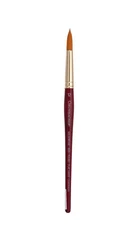 Grumbacher Goldenedge Synthetic Round Watercolor Brush, Size 12 (4620.12)