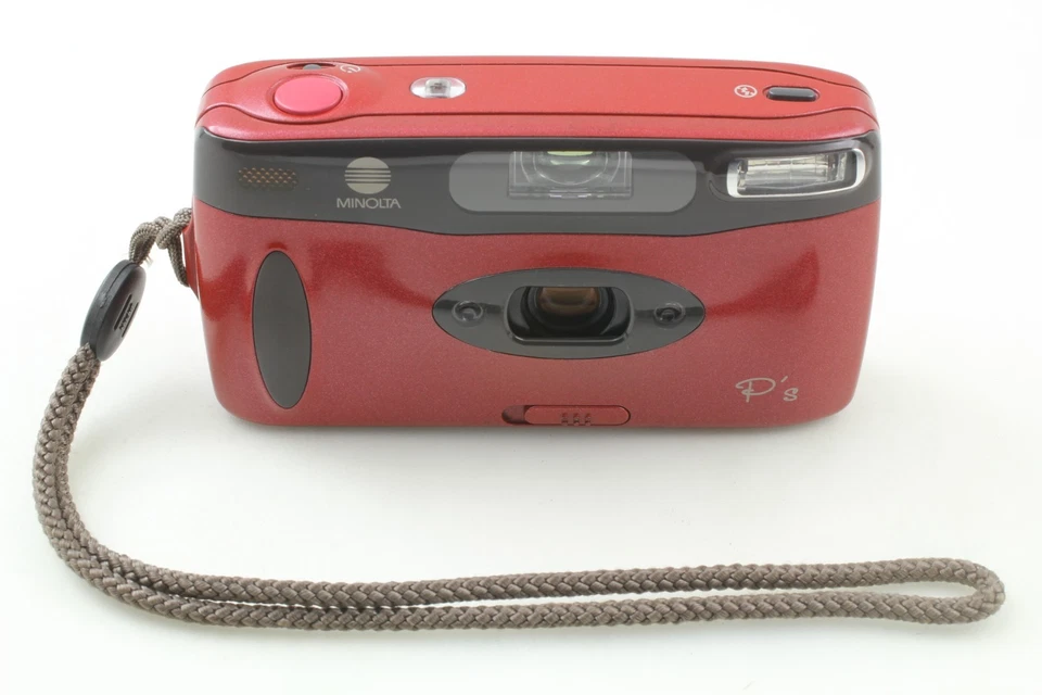 [Near MINT] Minolta P's Panorama Red Point & Shoot 35mm Film Camera from Japan - Image 3 of 4