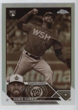 2023 Topps Chrome Update Sepia Refractor Hobie Harris #USC30 16kt